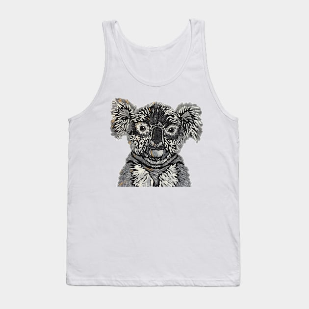 Sweet Koala Tank Top by KrissyK